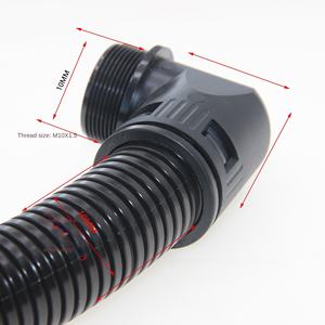 Équipement de distribution d'énergie de connecteur de conduit ondulé à angle droit en nylon personnalisé professionnel en gros - Product Image 5