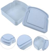 Boîte à lunch rectangulaire en plastique personnalisée avec logo, micro-ondable, étanche, 0-1L, pour pizza, gâteau, tranche de nourriture, stockage alimentaire, pique-nique, fruits, dessert, bento
