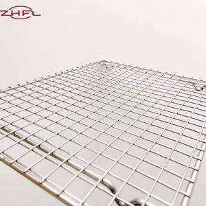 Grille de barbecue extérieure personnalisée en acier inoxydable, résistante à la corrosion, antiadhésive, réutilisable, 16*21cm, 3mm de diamètre - Product Image 4