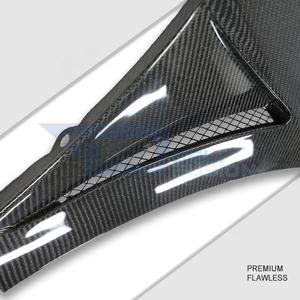 Para Hyundai Elantra Avante CN7 Facelift 2024-2025, Estilo JW, Fibra de Carbono, Rejilla de Ventilación Delantera (Modelo Facelift Superior/Inferior) - Product Image 2