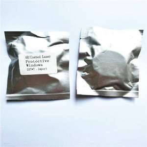 En Stock 37*7mm 1064nm AR recubierto lente láser protectora vidrio óptico sílice fundida para máquina láser OEM personalizable - Product Image 1