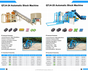 Venta al por mayor de alta calidad personalizada Manual de hormigón de cemento máquina automática de fabricación de ladrillos de 2017 - Product Image 6