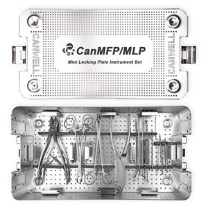 Canwell Titanium Mini Vergrendelingsplaat Systeem Orthopedisch Trauma Implantaat Voor Handvoet Botbreuk Fixatie Chirurgie - Product Image 1