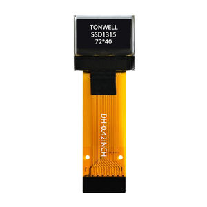 Популярный дисплей TONWELL 0.49 дюйма PMOLED с разрешением 64x32 и связью IIC от профессионального производителя - Product Image 1