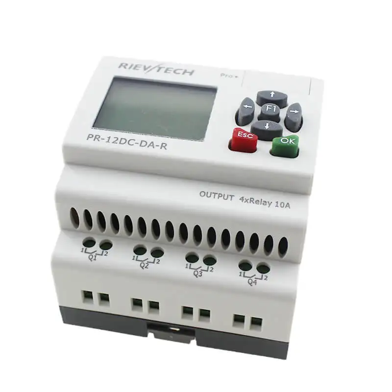 Hot Sales Rievtech Mirco PR-12DC-DA-R Plc Micro 850 Plc Load Call Tansmeter Circuit Naar Plc Tech2