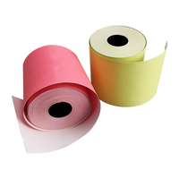 Rouleaux de papier thermique personnalisés OEM avec couleur Pantone monocouche et qualité de lot cohérente