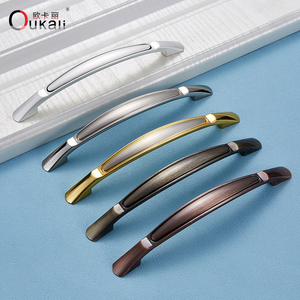 Modern China Zinc Handles for Cabinets Drawers Wardrobes Dressers Bedrooms Bathrooms Living Rooms Kitchen - Product Image 1