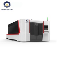 Machine de découpe laser à fibre CNC 3015 3000W avec source laser Raycus pour tôles en acier inoxydable, carbone et aluminium