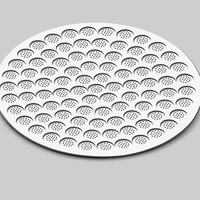 Poignée de porte-filtre à café en acier inoxydable 304 de haute qualité, 51 mm, compatible avec les machines à expresso italiennes, diffuseur d'eau secondaire