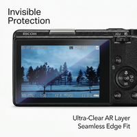 Protecteur d'écran haute transparence AR pour appareil photo Ricoh GRIII