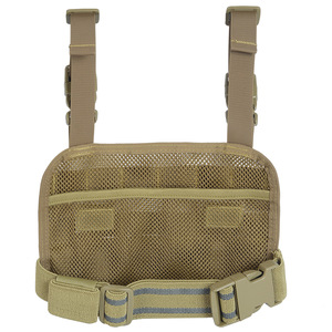 Bolsa Deportiva de Pecho de Malla de Nailon de Alta Calidad, Transpirable, Impermeable y Duradera, con Cierre de Cremallera y Hebilla de Liberación Rápida para Uso en Exteriores - Product Image 4