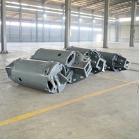 Godet de forage rotatif robuste en acier allié avec dents pour sol, pour engins de forage et équipements lourds, pièce de rechange