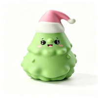 Groothandel Kerstboom Angstverlichtende Langzaam Stijgende Stressverlichtende Knijptoy Schattige Leuke Squishy Speelgoedjes voor Feestdagen Cadeautjes