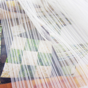 Yzt003 Nude mềm vải tuyn Crepe gạc 1/0.5 cm hàng nhăn căng xếp li lưới vải tuyn - Product Image 3