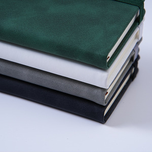 <strong>A7</strong> Hardcover Leather <strong>Pocket</strong> <strong>Notebook</strong> 200 Sheets Mini Journal for Office or School Set of 4 - Product Image 6