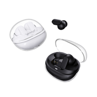 Somostel J75 Earphone nirkabel desain terbaru sampel mendukung baterai tahan lama earbud dalam-telinga Earphone OEM dukungan khusus