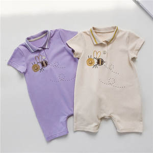 Combinaison courte pour bébé, motif animal, vêtements pour enfants, achat direct auprès du fabricant chinois sur Aliexpress - Product Image 1