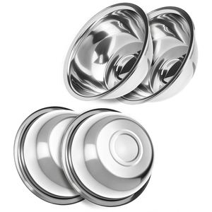 Stainless Steel Eco-Friendly Solid Portable Waterproof Dog Bowls for Cats & Dogs-Wholesale Multiple Sizes - Product Image 4