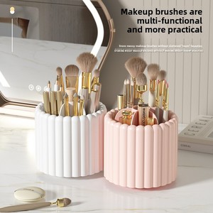 Thiết kế hiện đại PP Máy tính để bàn xoay chủ bút và nhôm mỹ phẩm hộp lưu trữ cho sinh viên ký túc xá Ngăn kéo giá lưu trữ - Product Image 3