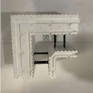 Blocs <span class=keywords><strong>d</strong></span>'isolation thermique à faible coût ICF, formes de béton isolées <span class=keywords><strong>pour</strong></span> la construction et la rénovation de maisons modernes - Product Image 2