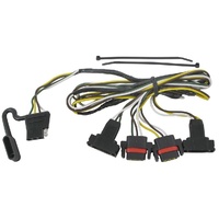 Conector de Cableado para Faros LED HID Automotrices Personalizados, Adaptador Decodificador, Cable de Aluminio, Conector Macho-Hembra, Conversión para Computadora