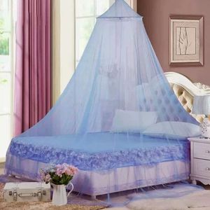 Mosquitera de Cúpula Colgante para Cama Doble, Uso en Todas las Estaciones, Diseño Sólido, para Adultos - Product Image 2