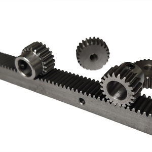 Engranaje de dientes múltiples de superficie de diente de estante recto endurecido con producto de engranajes cilíndricos de tratamiento térmico - Product Image 3