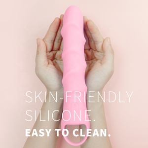 Vibratore a Bacchetta Impermeabile con Dildo per Punto G Completamente Rivestito in Silicone Ricaricabile, Giocattoli Sessuali Portatili per Donne - Product Image 5