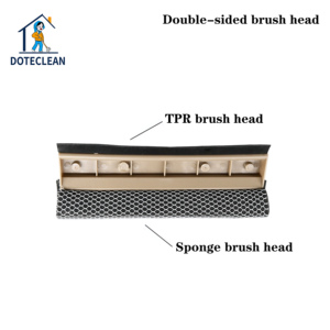 Meilleure vente <span class=keywords><strong>raclette</strong></span> à vitres <span class=keywords><strong>double</strong></span> <span class=keywords><strong>face</strong></span> brosse de nettoyage des vitres multifonctionnelle essuie-glace domestique nettoyeur d'essuie-glace en plastique - Product Image 6