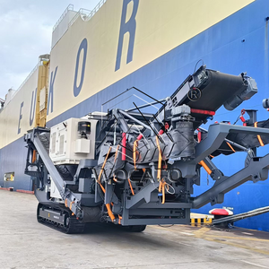 Máquina Móvil de Reciclaje de Residuos de Construcción, Trituradora de Impacto, Trituradora de Piedra, Línea de Trituración de Piedra Caliza, Granito y Basalto - Product Image 2