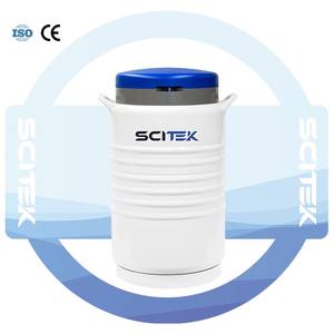 SCITEK Vapor Almacenamiento criogénico Contenedor de nitrógeno líquido Laboratorio Envío seco Tanque de nitrógeno líquido - Product Image 6