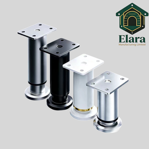 Pieds de support télescopiques robustes et épaissis pour meuble TV, réglables en hauteur, pour lit et canapé - Product Image 1
