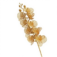 Boucles d'oreilles Zooying rétro en métal 3D, grandes pétales, feuilles de branches exagérées, clous de fleurs en filigrane, tendance