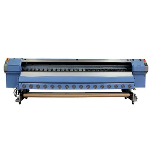 Large Format Tarpaulin Printer with Konica 512i head / solvent outdoor head 240sqm/hour printing machine