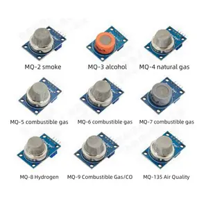 Sensore di fumo modulo MQ-2/3/4/5/6/7/8/9/MQ135 alcol gas combustibile sensore di ossigeno