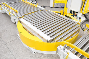Online Stretch Film Volautomatische Pallet Wrapper/Wikkelen Machine Met Rollenbaan - Product Image 2