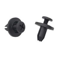 ODM Nouveauté Offre Spéciale 7 Jours Kit de 100 attaches en plastique de 6 mm pour pièces détachées automobiles / clips de carrosserie OEM