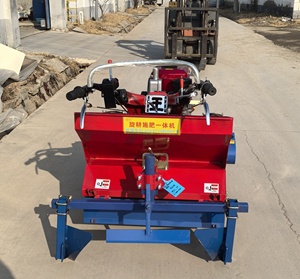 소형 미니 농업용 로터리 경운기 로터베이터 리저 비료 살포기 (12HP 디젤 엔진 보행형 트랙터용) - Product Image 2