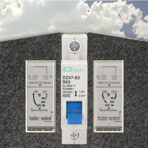 Interruptor Automático Miniatura (MCB) AX80-30, 2 Polos, Cobre, 1-63A, CA 250V-1000V, Capacidad de Ruptura 4.5kA/6kA, Curva B, Riel DIN - Product Image 3