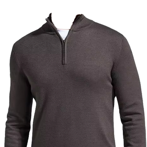 Người đàn ông của thời trang giản dị quý kéo áo sơ mi với rắn màu sang trọng cơ sở chống nhăn và chống co mùa đông ODM cung cấp - Product Image 1