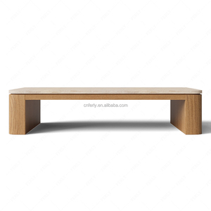 Felly <span class=keywords><strong>moderno</strong></span> stile americano in legno tavolino da salotto mobili con angoli arrotondati e Base per uso domestico - Product Image 1