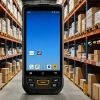 N70 64MB Android12 4G PDA Robusto de 5000mAh, Terminal de Mano con Escáner de Códigos de Barras 2D NFC, Lector de Tarjetas de Crédito, Colector de Datos, en Stock