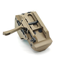 Tactical Reflex Red Dot Sight 510C Multi-Reticle System Wide Viewing Window With Solar Panel QD Mount Fit for 20mm Base