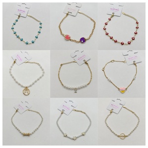 <span class=keywords><strong>Bracciale</strong></span> XUPING placcato oro con perle e zirconi, ciondolo a cuore d'angelo, catena alla moda in rame. - Product Image 2