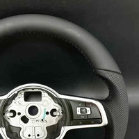 Volant en cuir pour Volkswagen CC MAGOTAN Golf 6 7 MK7 MK6 Lamando Passat GTl Tiguan