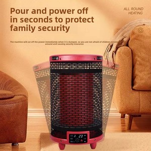 Petit poêle électrique solaire OEM portable 360 ° chauffage de toute la maison chauffage au graphène infrarouge lointain économie d'énergie certifié ERP - Product Image 3