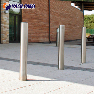 Úc tiêu chuẩn thép không gỉ Hướng dẫn sử dụng bãi đậu xe bollards với đèn giao thông rào cản để tránh va chạm - Product Image 5
