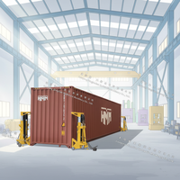 Machine de levage de conteneurs pour le service en quai d'entrepôt, le chargement de remorques et les opérations efficaces des centres logistiques