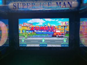 Dinibao, juego de monedas, juego de disparos de agua, máquina de juego de pistola, máquina de hielo Super 3 jugadores - Product Image 4