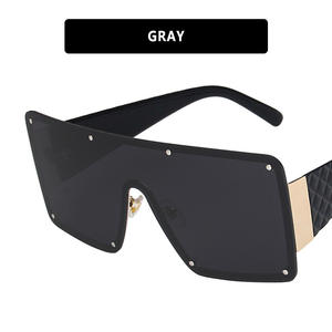 2024 mono cuadrado 8003 nuevas gafas de sol sin marco de moda, versátiles y personalizadas - Product Image 4